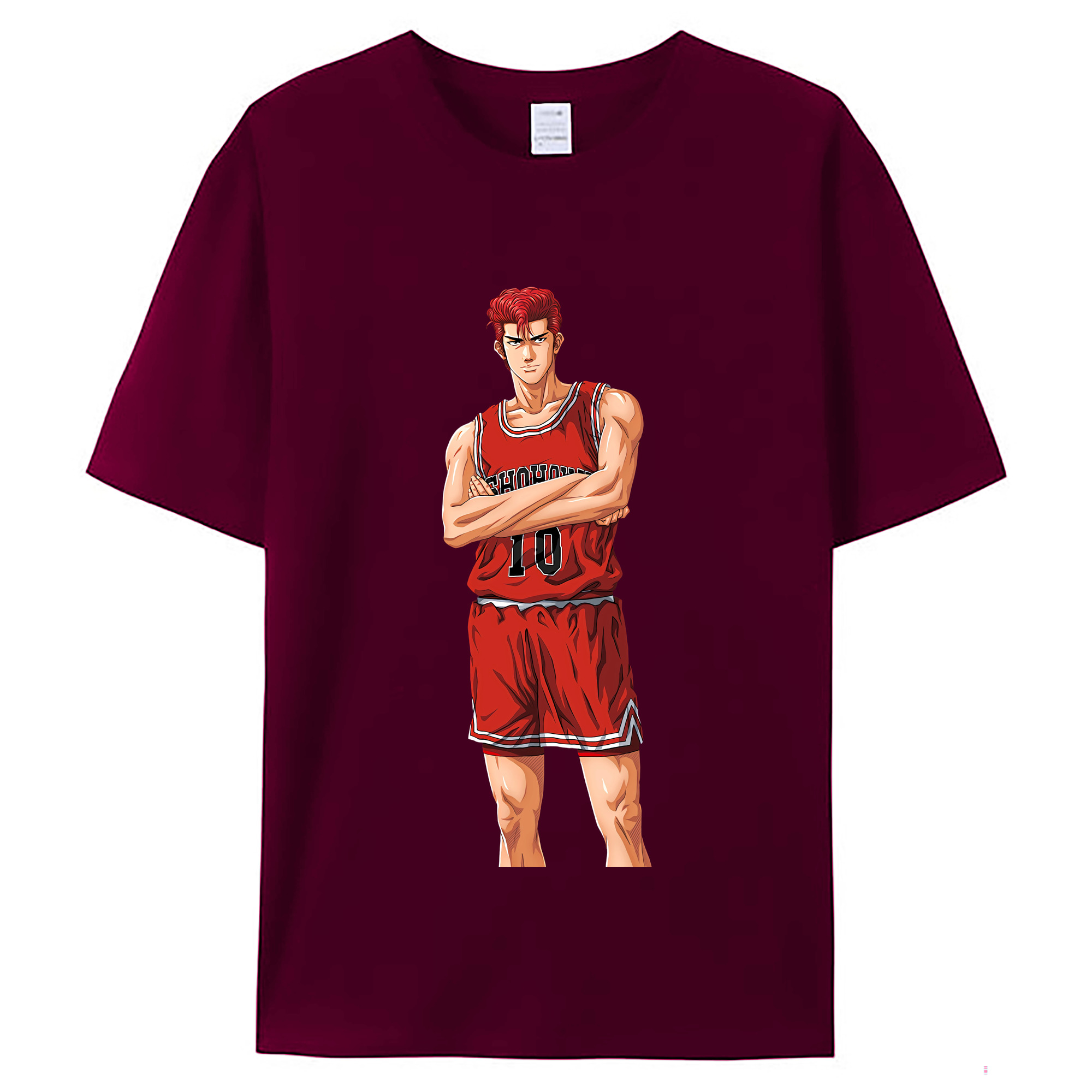 （画像用） SLAM DUNK／スラムダンク レディースカジュアルプリントTシャツ（綿100％）